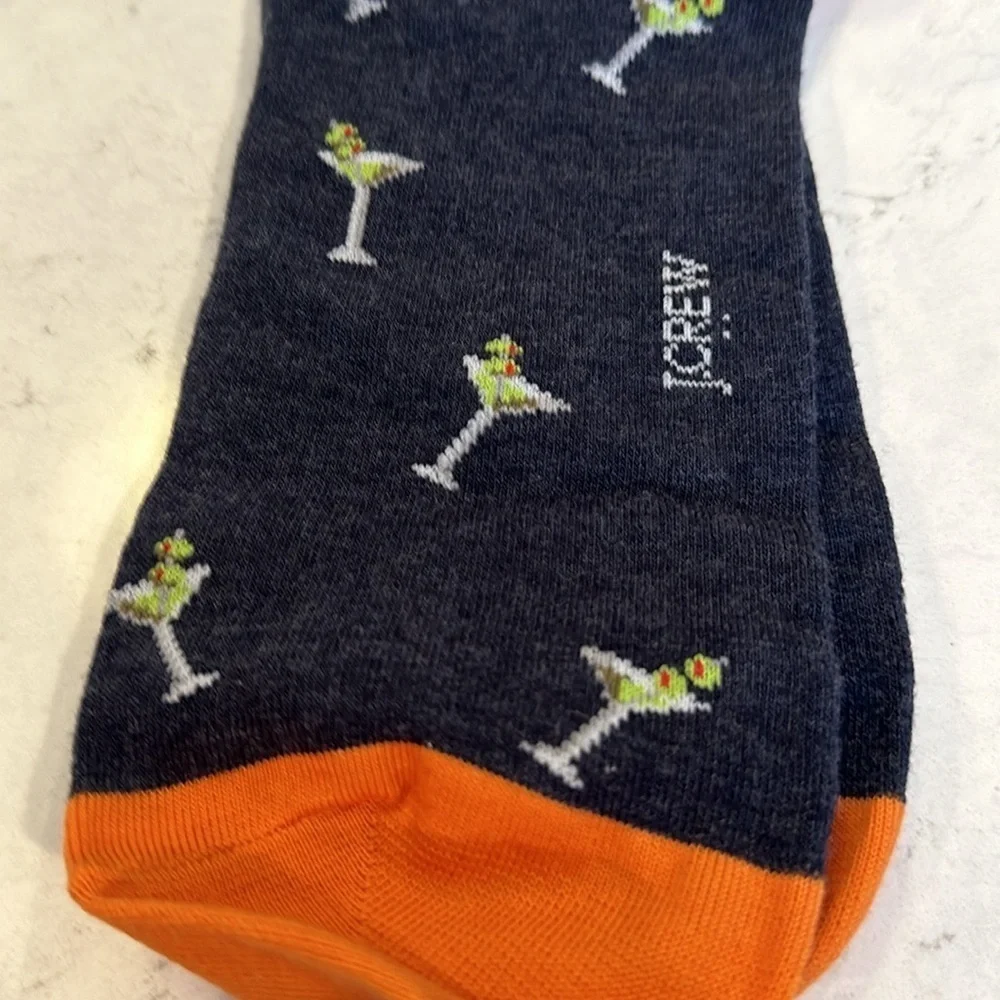 J Crew 3 pack Party drinks socks​